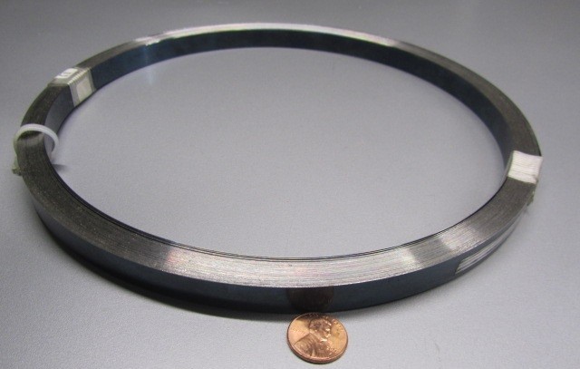 1095 Hard Blue Tempered Spring Steel Shim .008″ Thick x .500″ Wide x 1200″ Long
