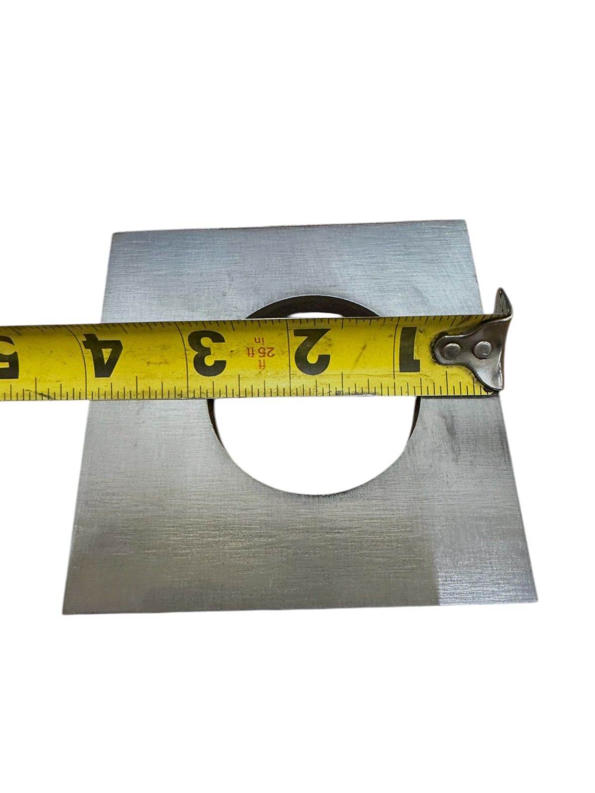 (4) 4″x4″ Plates with 2in Offset Hole 3/8 Plate