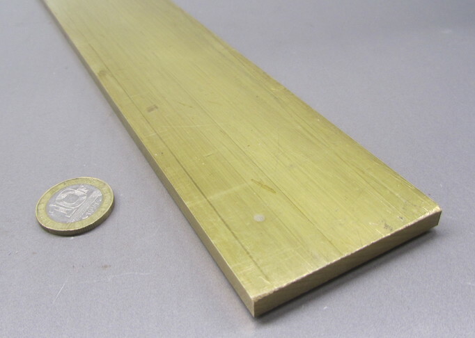 360 Brass Flat Bar 1/4″ Thick x 2 1/4″ Wide x 24.0″ Length