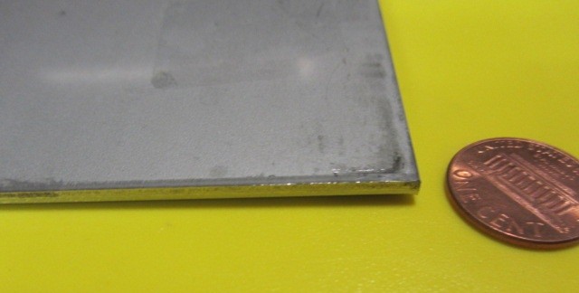 321 Weldable Stainless Steel Sheet, .105″ Thick x 12″ Wide x 12″ Length