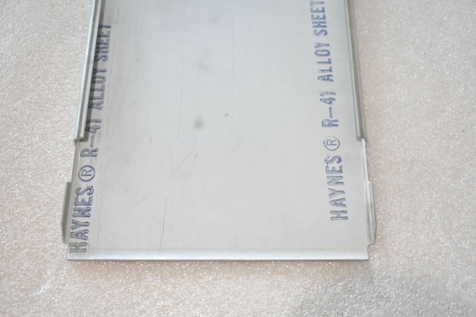 Haynes R-41 Rene 41 Vacuum-Melted Nickel Based (6-1/2″ X 23-3/8″ X .041″-.045″)