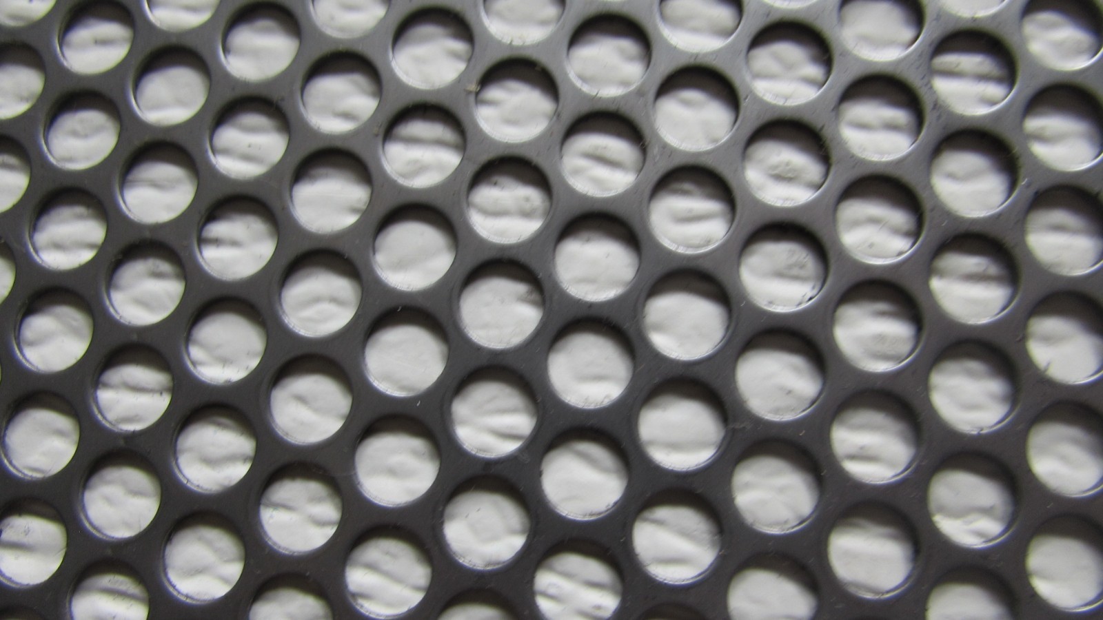 1/4″HOLES ON 5/16″CENTER–20 GA. –12″ x 12″ STAINLESS PERFORATED SHEET