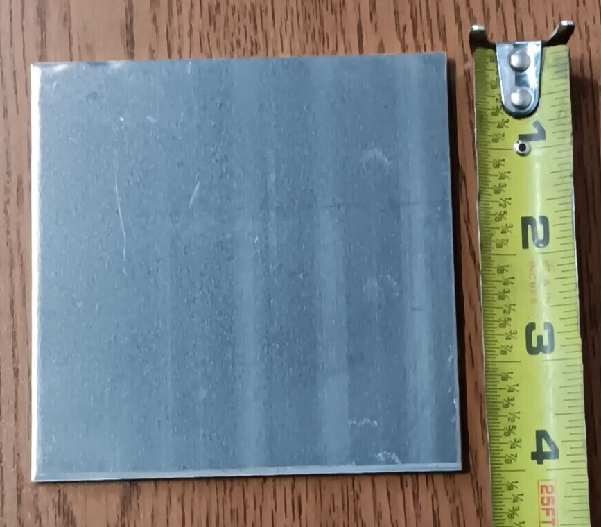 12PCS ALUMINUM 5052, .08″ x 4″ x 4″, SCRAP, WELDING