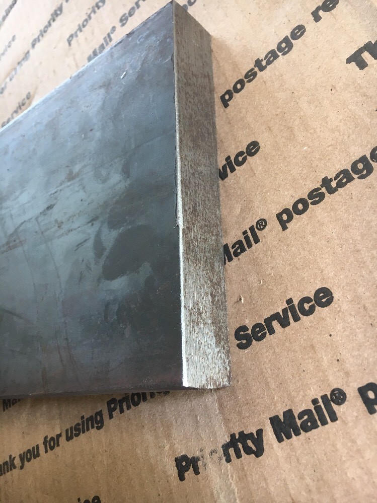 1 X 6 Flat Steel Bar Target Blacksmithing Bracing Plate Welding 12” Long