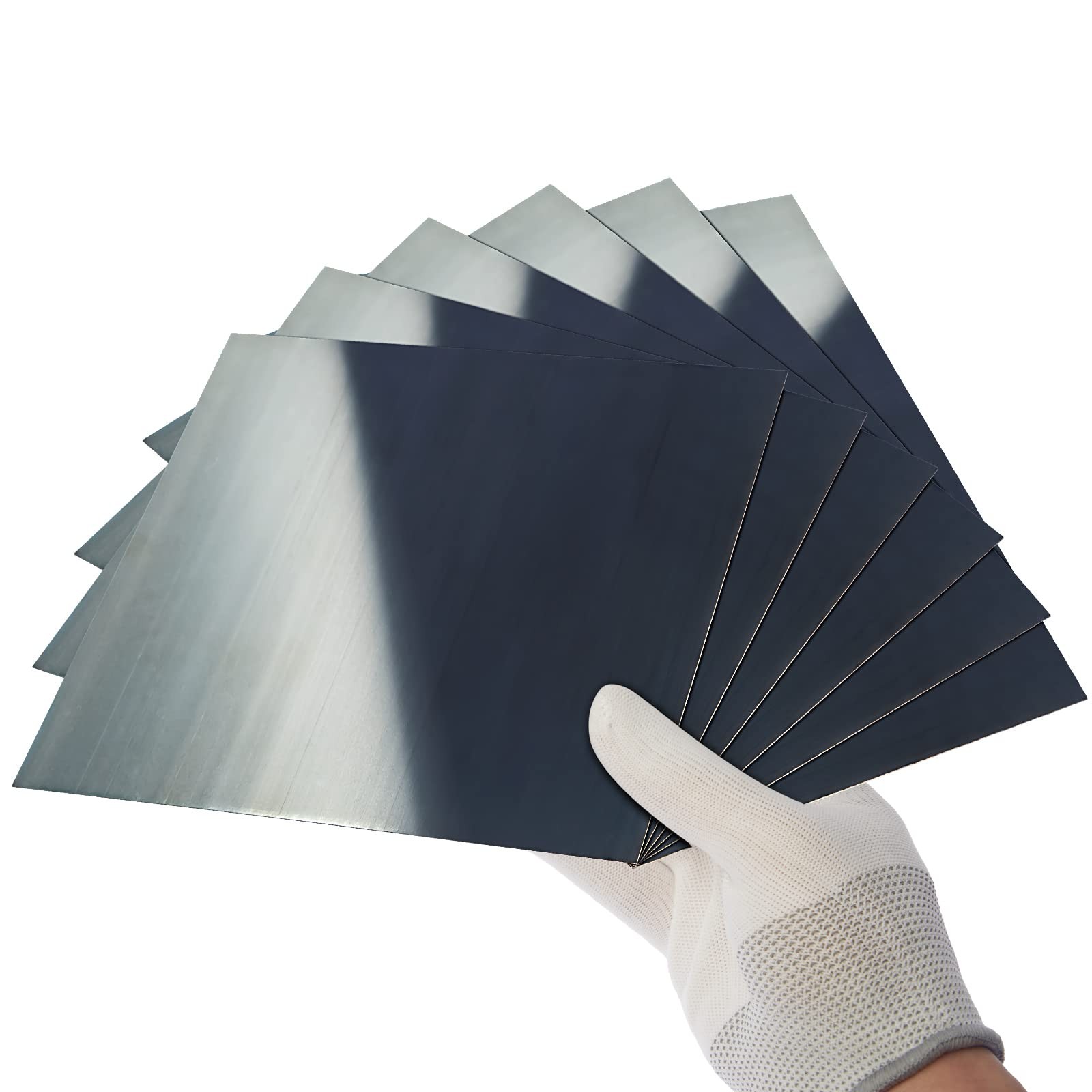 Blue Tempered Spring Steel Shim, 1095 Shim Sheet Assortment, Polished Finish,…