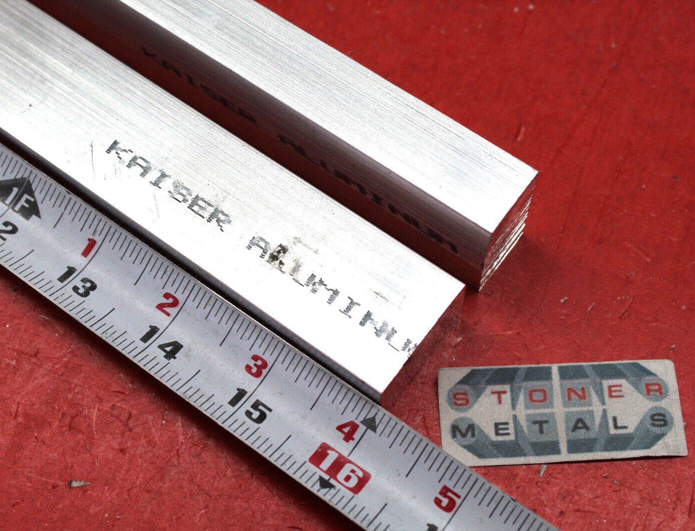 2 Pieces 3/4″ X 1-1/4″ ALUMINUM 6061 FLAT BAR 16″ long Solid Mill Stock Cut New