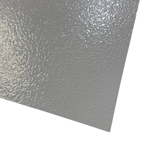 24″ x 96″ Mill Finish Aluminum Stucco Sheet .025” Thick Trailer RV- White Backer