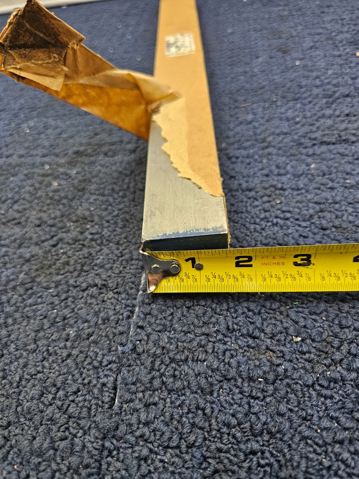 McMaster Carr Supply 18″ 1-1/4″ x 1-1/2 A-2 STD Heat Treated Ground Stock