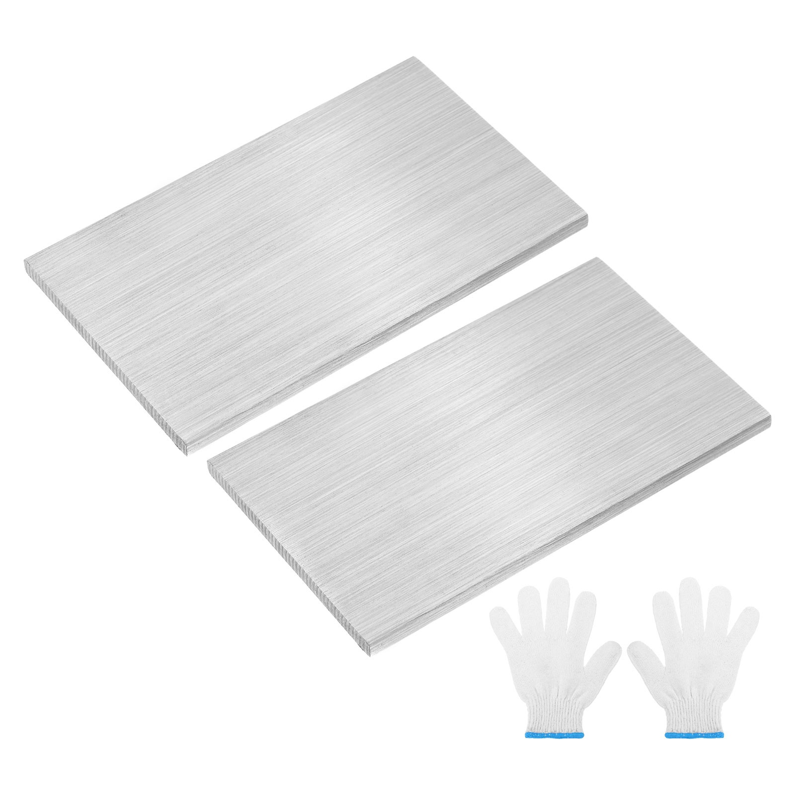 2 Pcs 304 Stainless Steel Flat Bar 5/32″ x 2-3/8″ x 4″ Trim Strips Sheet