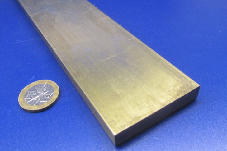 385 Brass Flat Bar 3/8″ Thick x 2.00″ Wide x 4 Foot Length