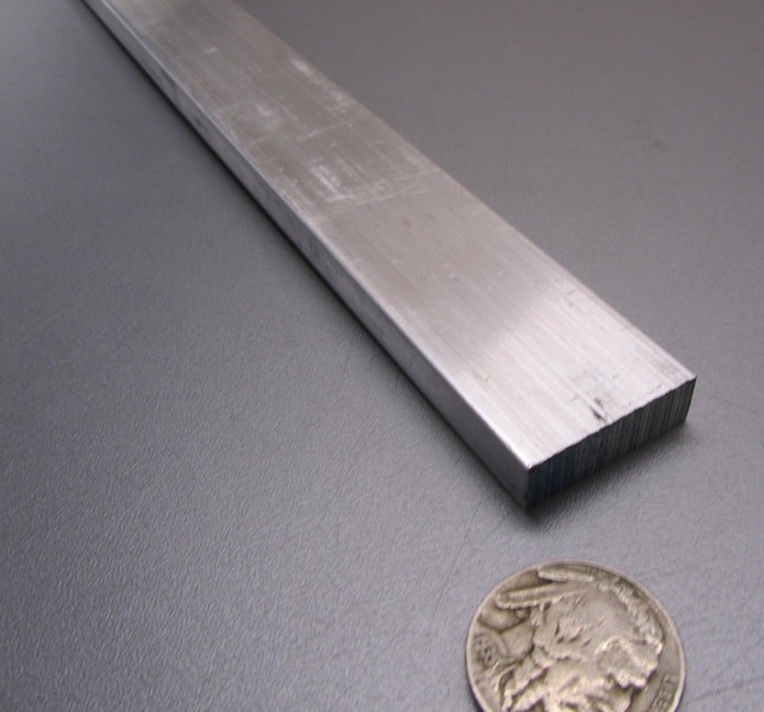 6061 T651 Aluminum Bar, 5/16″ (.312″) Thick x 1.0″ Wide x 36″ Length, 2 Units