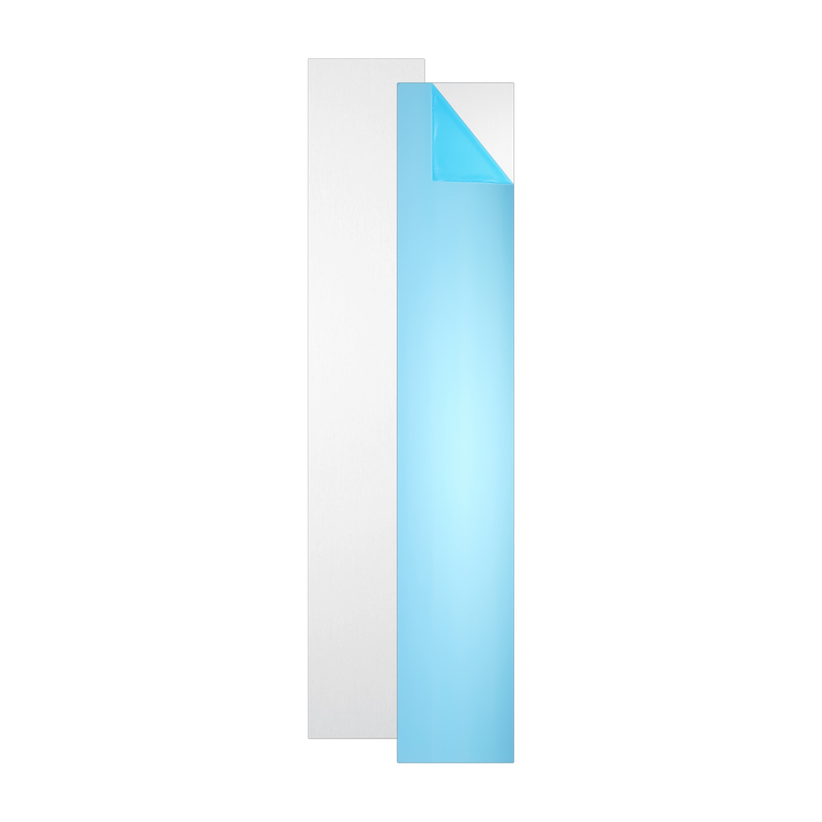 11.8″ x 2″ x 0.06″ 6061 T651 Aluminum Sheet Metal(Silver, 2Pcs)