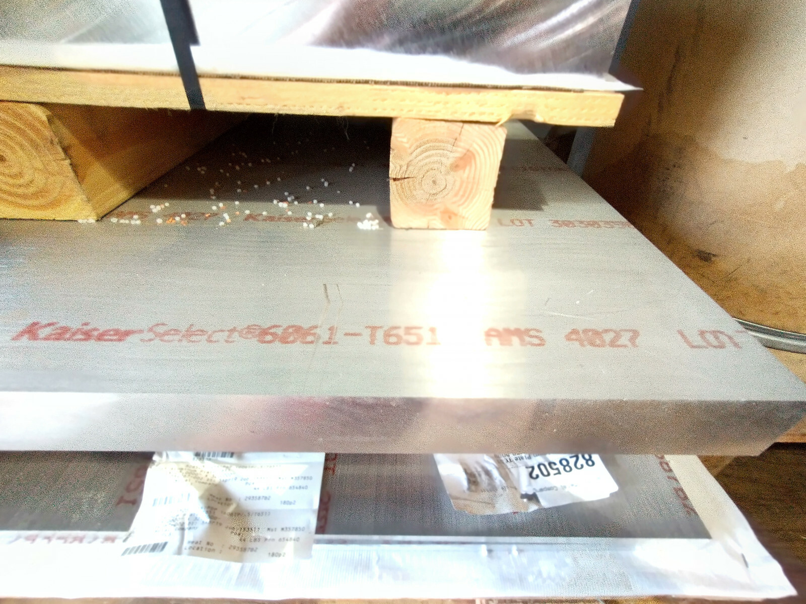 Aluminum Plate Stock, 6061-T651 2-inch Plate x 26.75W x 30L Tooling Plate