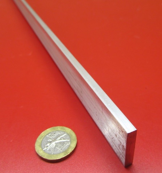 6061 T651 Aluminum Bar, 3/16″ (.187″) Thick x 1.0″ Wide x 60″ Length, 2 units