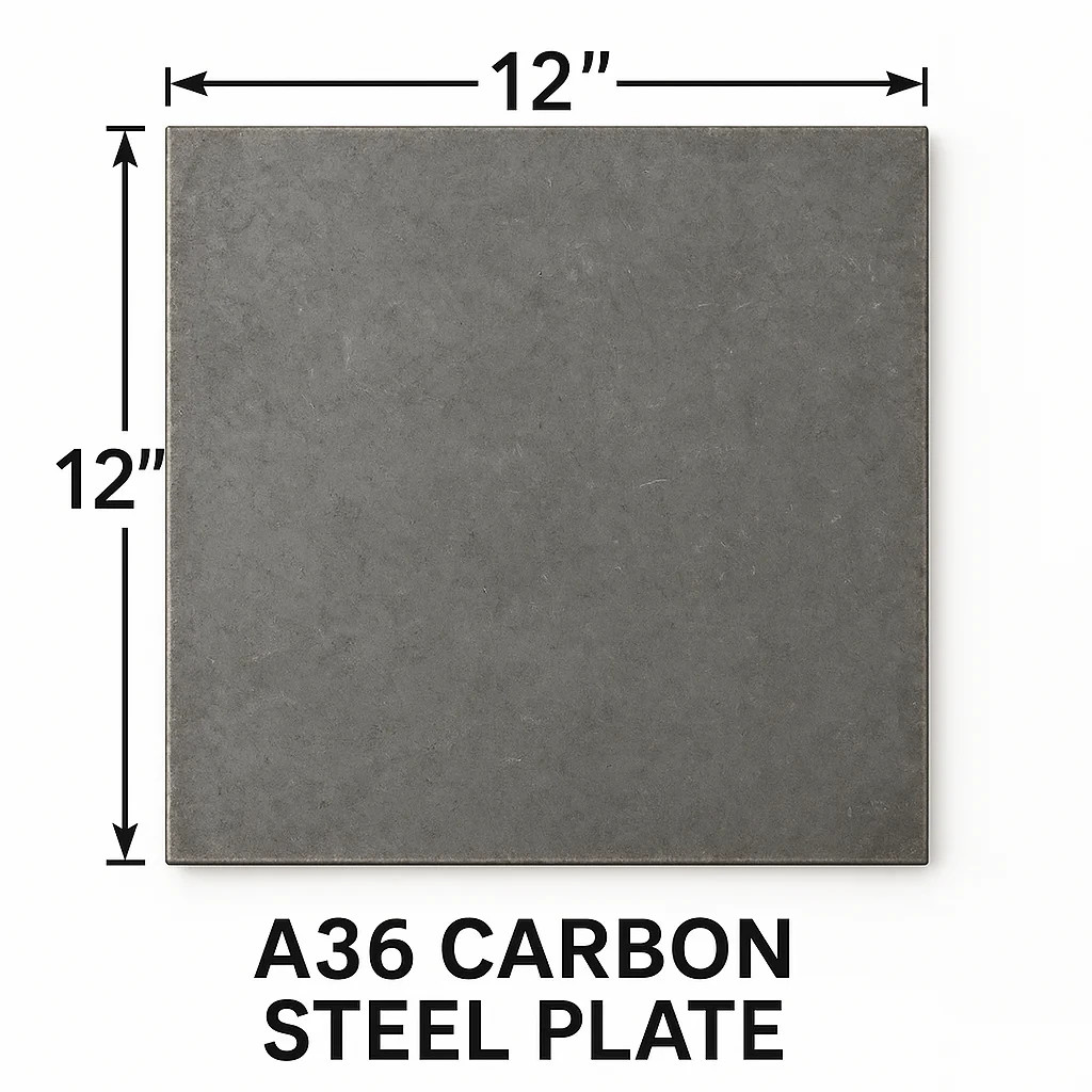 12 x 12 x 3/8 STEEL PLATE