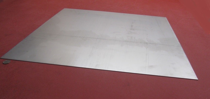 321 Weldable Stainless Steel Sheet, .062″ Thick x 24″ Wide x 24″ Length, 1 Unit