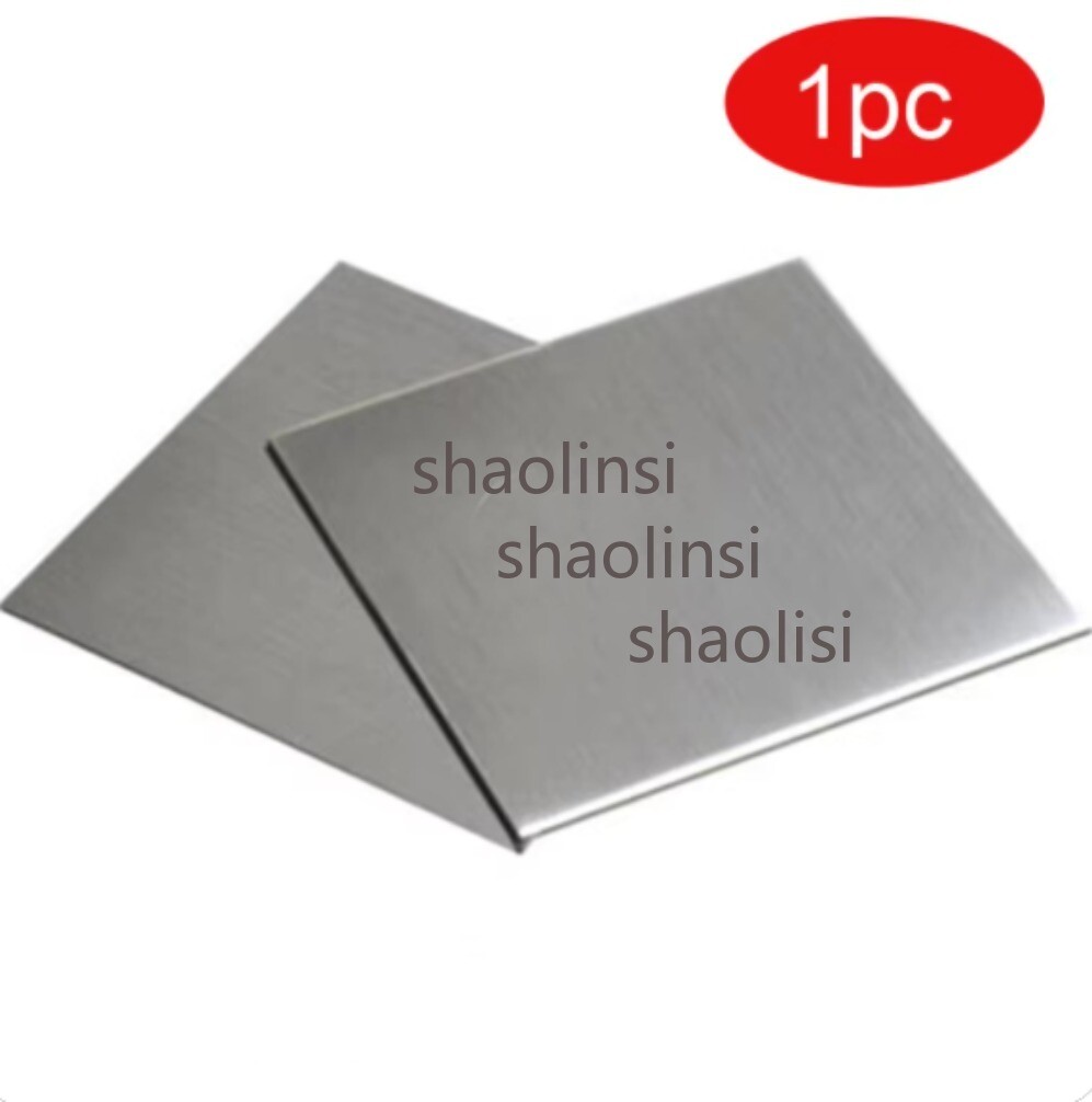 1PC 316L Stainless Steel Plate Sheet Shear Cut 400mm x 300mm Thick 2mm