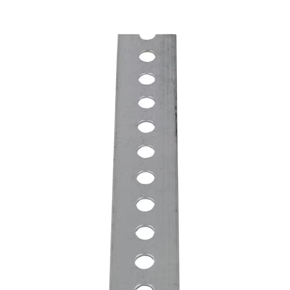 Everbilt Perforated Steel Flat Bar 1-3/8in x 3ft 16 Gauge Zinc Plated Brace
