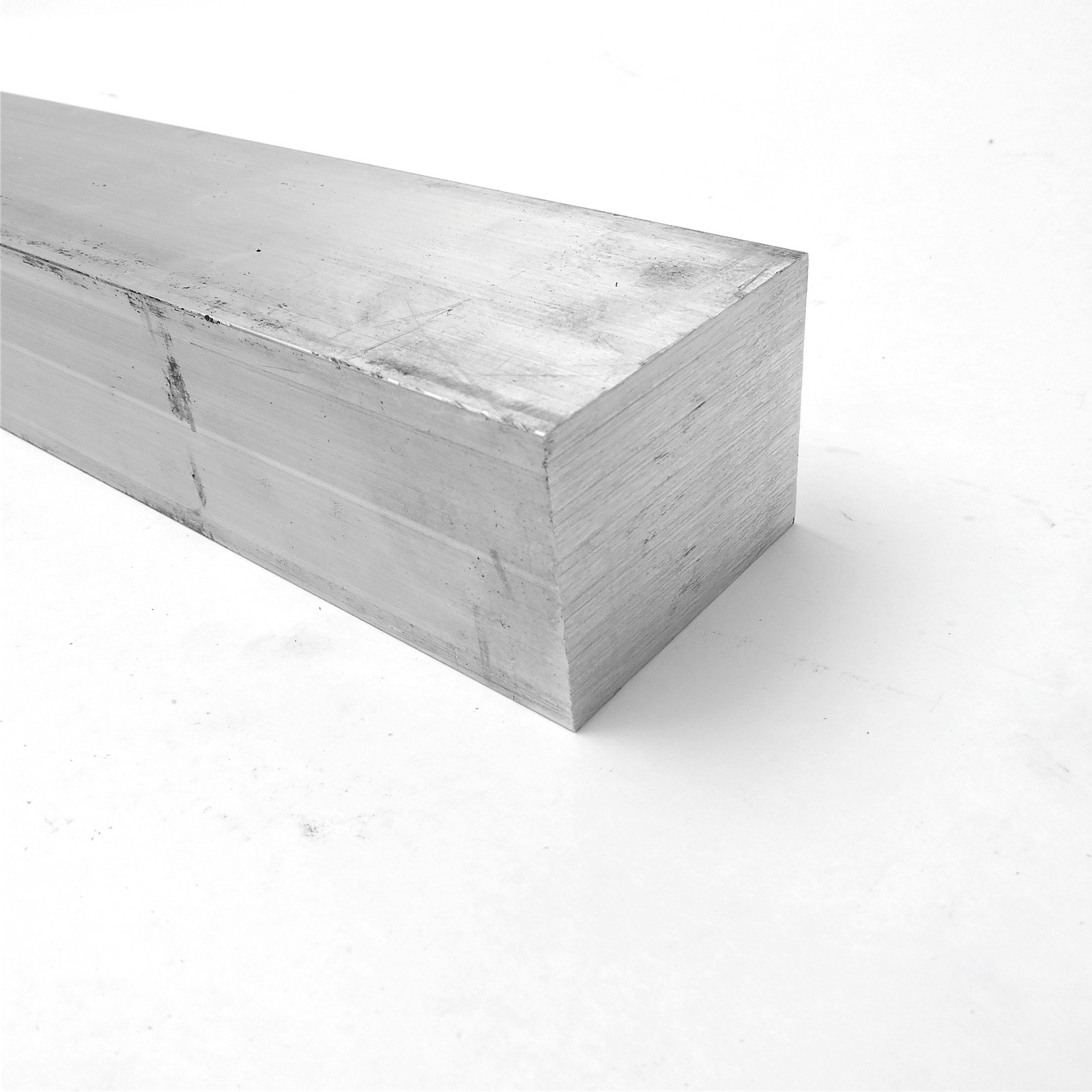 2″ x 2.5″ Aluminum 6061 FLAT BAR 17.875″ Long new mill stock sku L408
