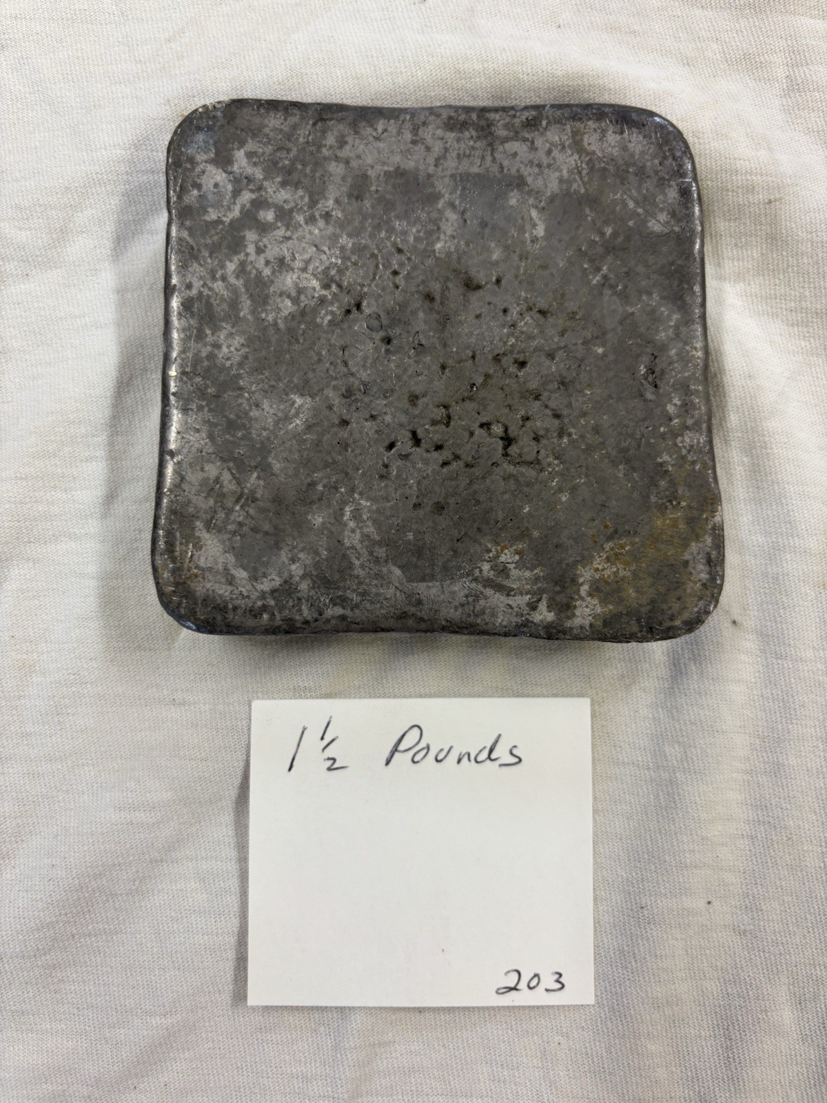 Cerrobase Low Temperature Alloy – 1.5 lb. Ingot