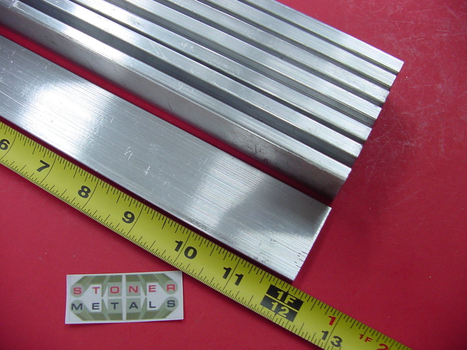 8 Pieces 1/4″ X 1-1/2″ ALUMINUM 6061 FLAT BAR 12″ long T6511 Extruded Stock New