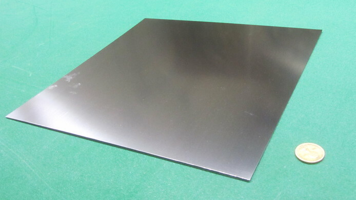 301 Stainless Steel Sheet Shim, .015″ (+/-.0010″) x 12.0″ Width x 12″ Length