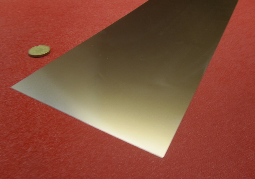 316 Stainless Steel Sheet Soft .002″ Thick x 6.0″ Width x 100.0″ Length