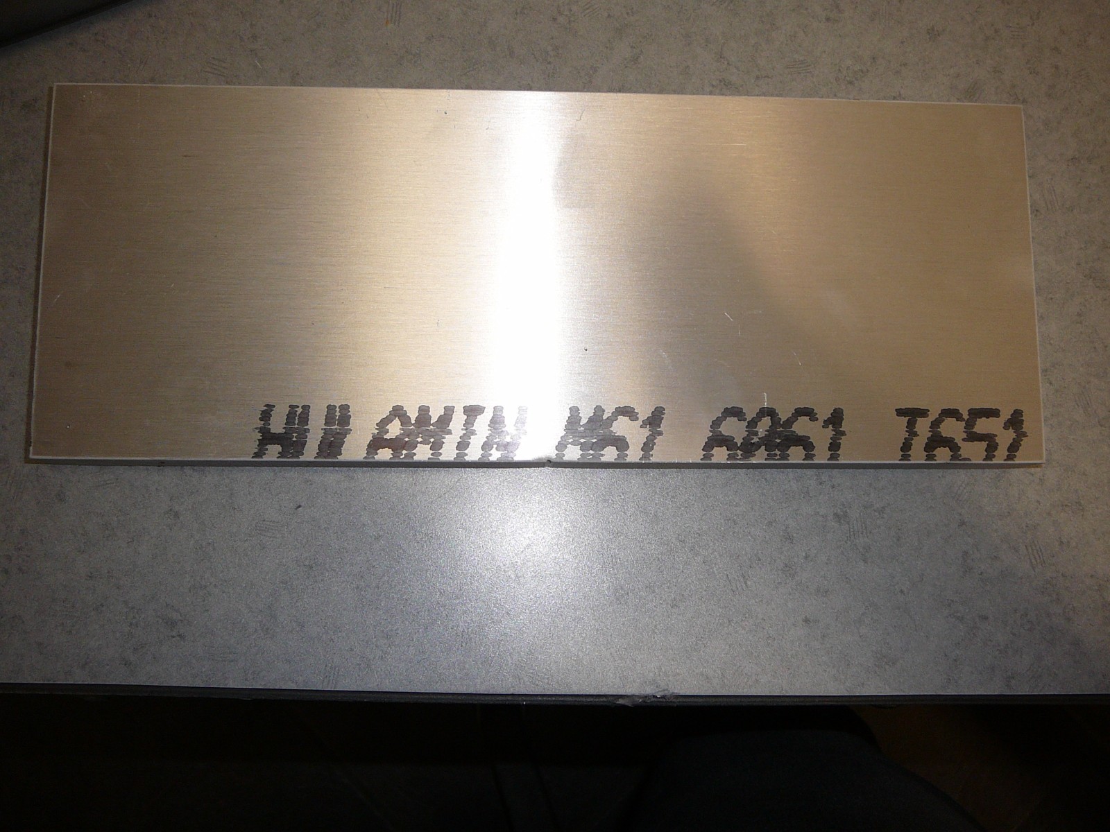 3/4 1 7/8″ x 13 3/8″ ALUMINUM 6061 Solid Stock 3/4 inch thick .75