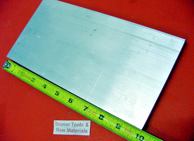 1/2″ X 5″ ALUMINUM 6061 T6511 FLAT BAR 10″ long Solid Extruded Mill Bar Stock