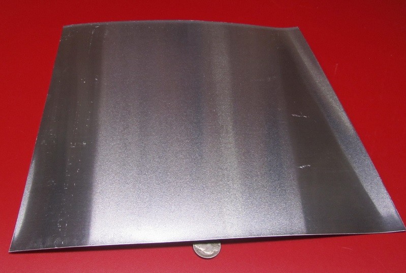1100 Aluminum Sheet Softened (O) .032″ (1/32″) Thick x 12.0″ Wide x 12.0″ Long