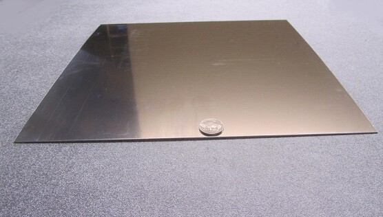 304 Stainless Steel Sheet Annealed, .060″ Thick x 12″ Wide x 12″ Length, 1 Unit