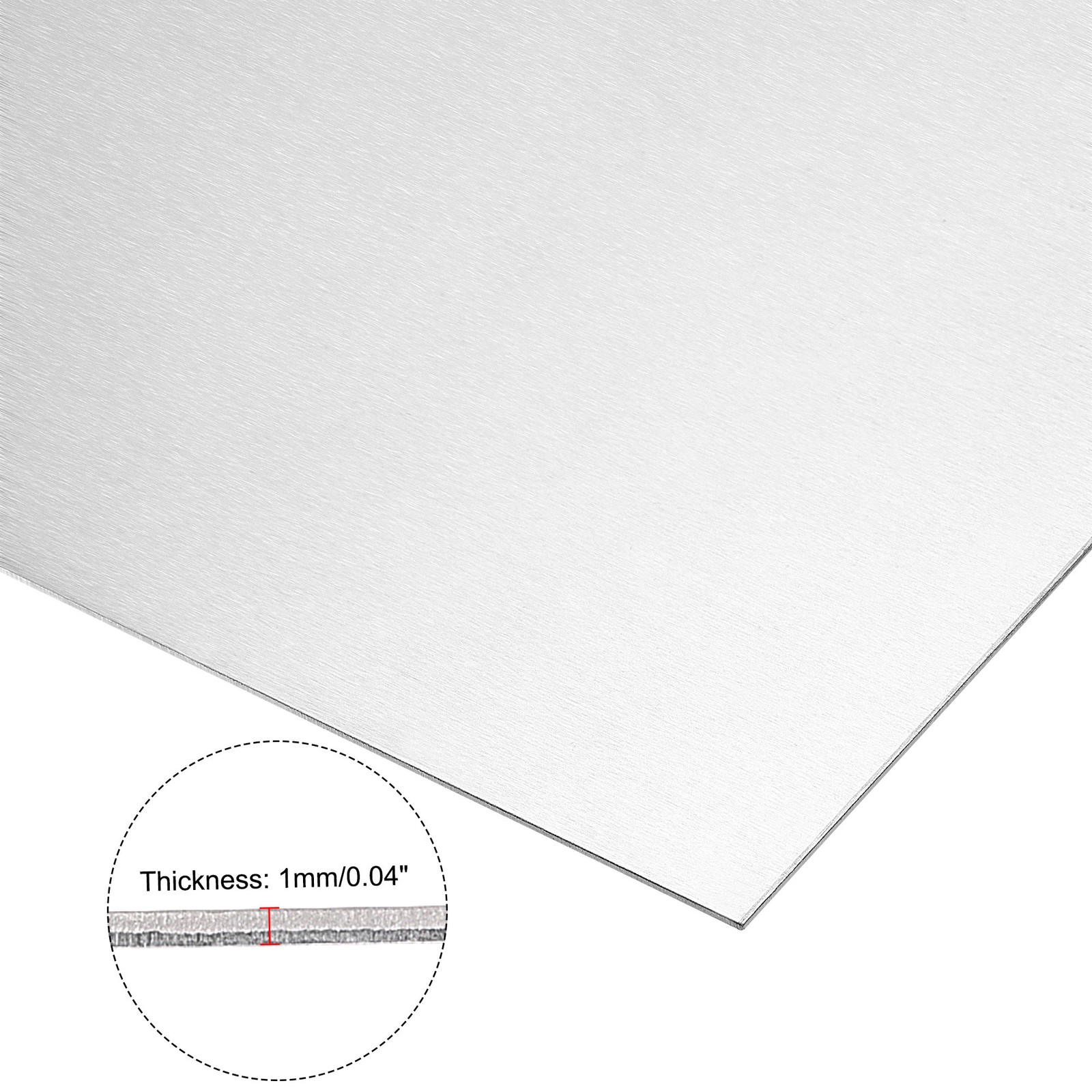 300mm x 150mm x 1mm Thickness Aluminum Sheet 3003 Aluminum Plate New