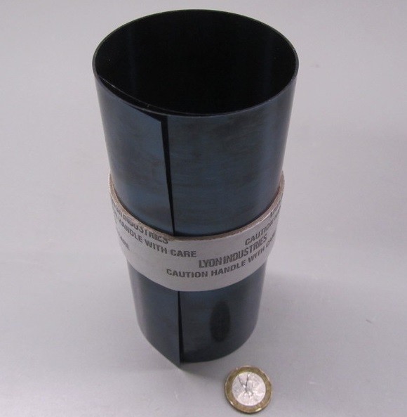 Blue Tempered Spring Steel Shim 0.006″ x 6.00″ x 50″ Length