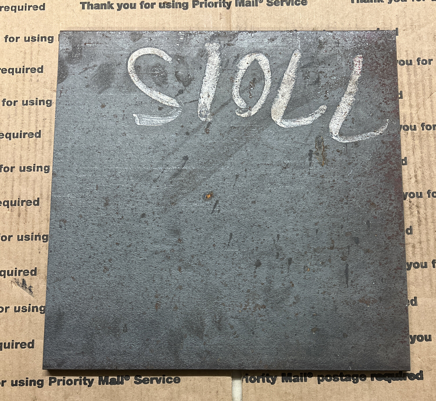 3/8 Steel Flat 12″ Wide X 12″ L Bar Bracing Welding Supports Industrial Plate