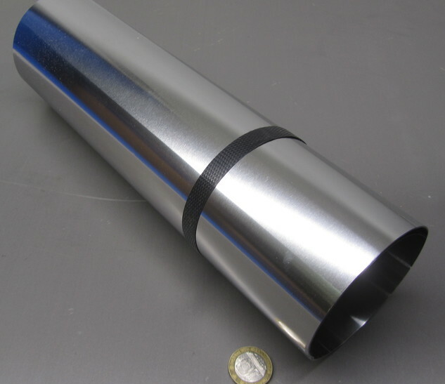 301 Stainless Steel Sheet Shim, .020″(+/-.0010″) x 12.0″ Width x 10 Foot Length