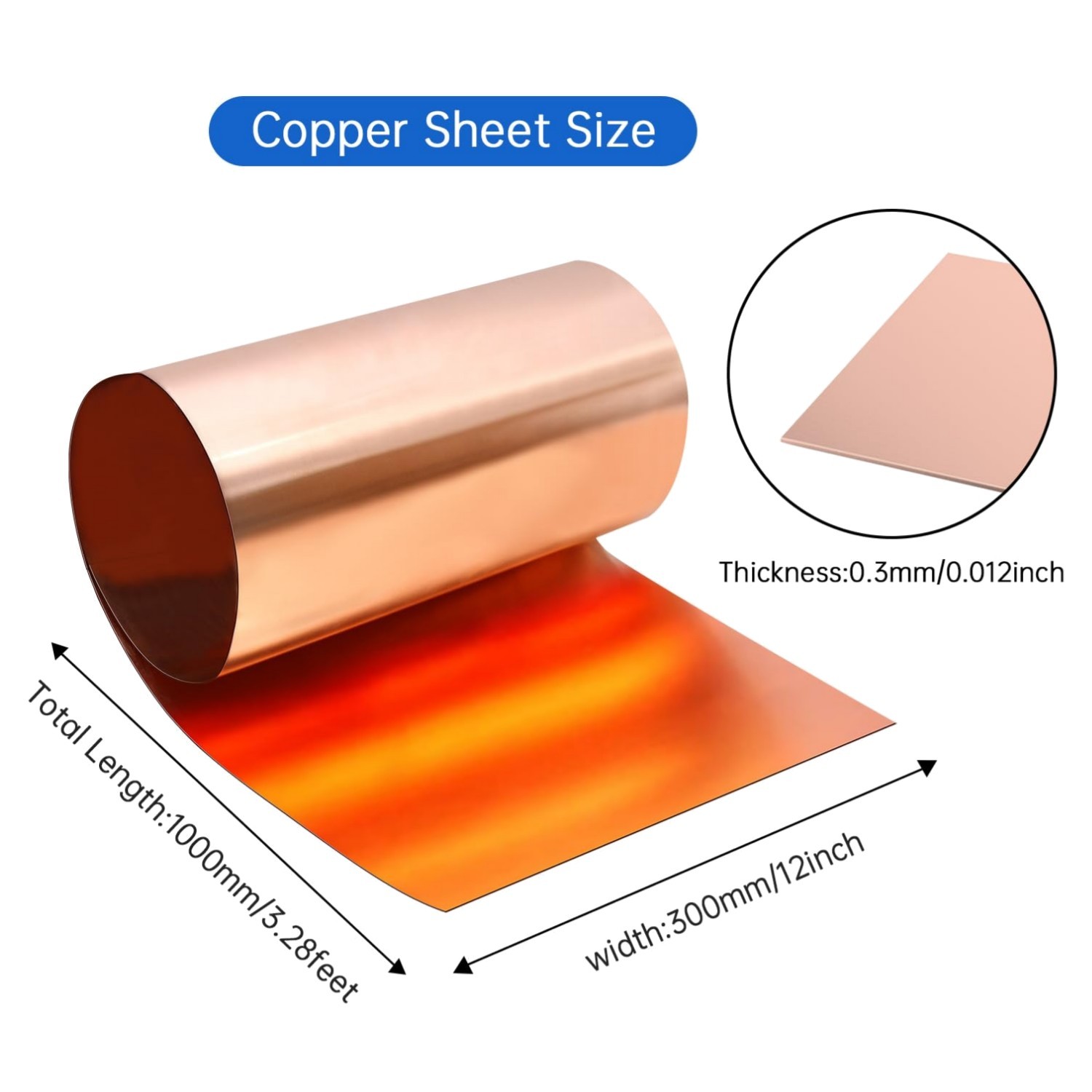 High-Quality Copper Roll for Roofing & Artistic Works