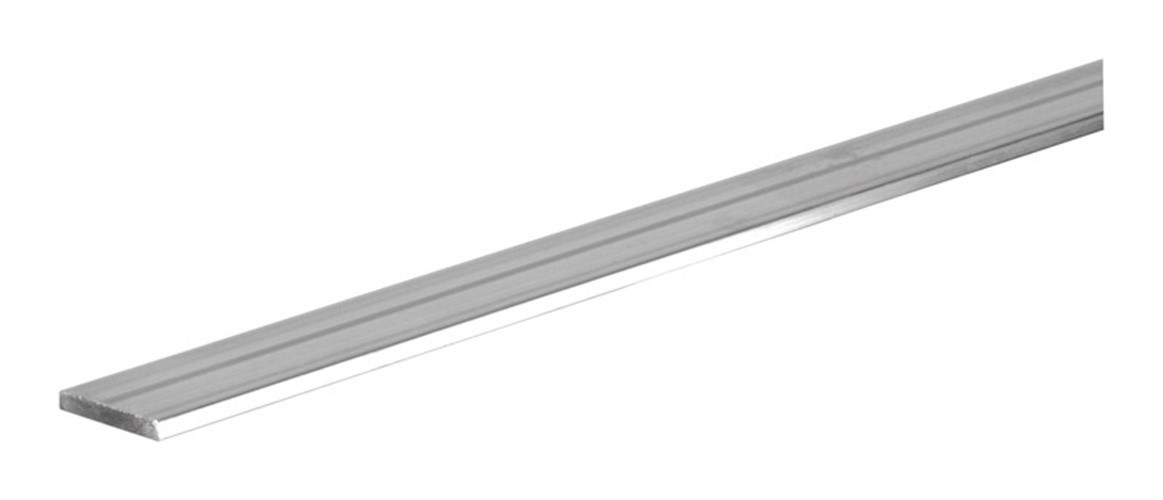 Boltmaster 0.0625in. x 1in. W x 3 ft. LWeldable Aluminum Flat Bar 5PK