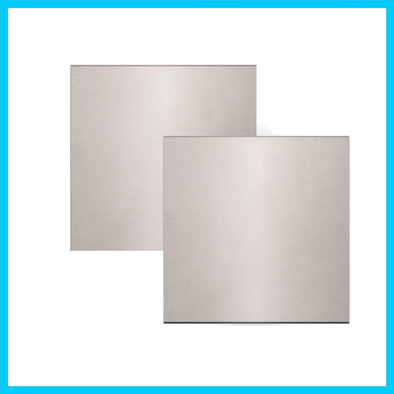 Titanium Plate Sheet – 3.94” x 3.94” x 0.04″, Titanium Metal Sheet, 2 PCS T…