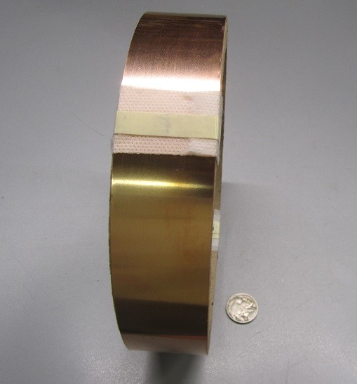 110 Copper Foil Soft Temper .002″ Thick x 1 1/2″ Wide x 100 Foot Length