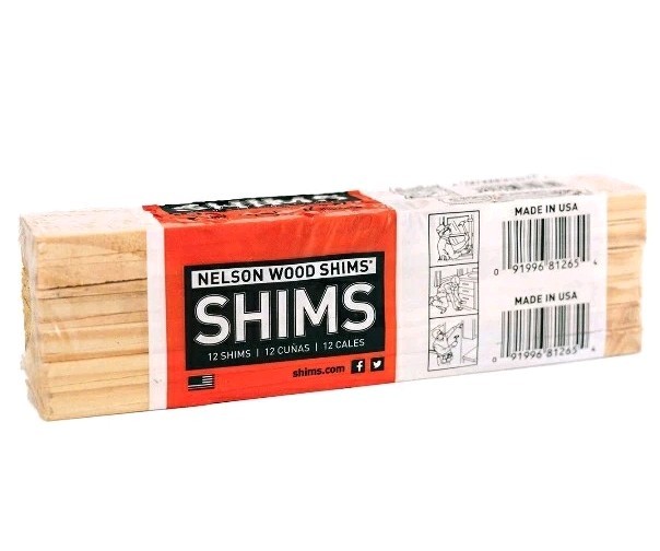 Wood Shims 8-In. Shims, High Performance Wood, 100% Kilm Dried. (2-Pk Lot) 24pcs