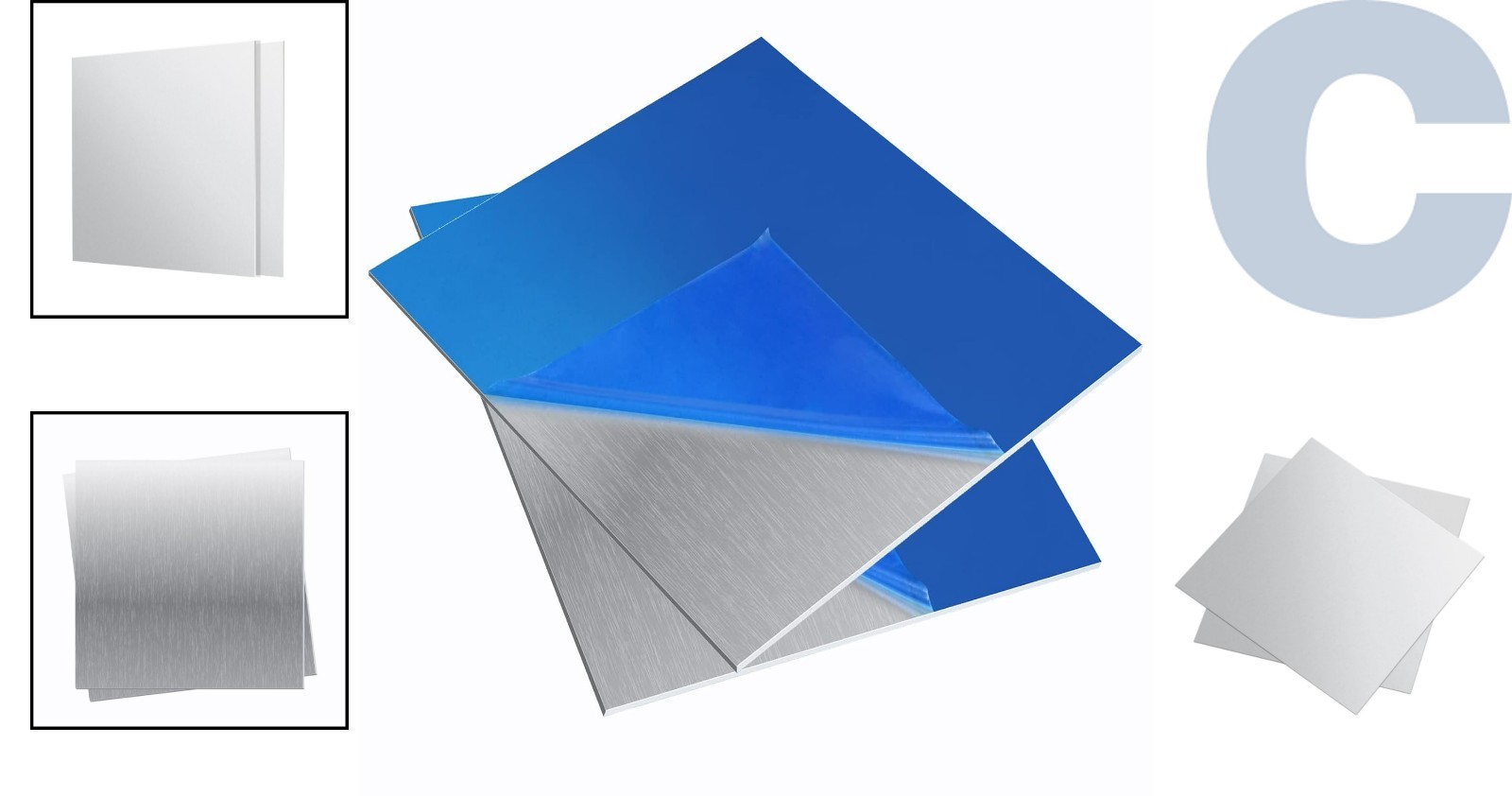 Versatile 6061 T651 Aluminum Plate – 6×6 Inches, Ideal for Various Projects