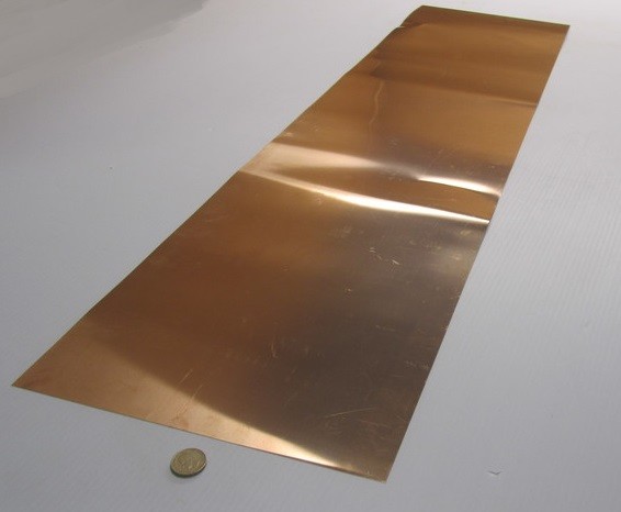 510 Phosphor Bronze Sheet .010″ (+/-.001″) Thick x 12.0″ Wide x 48.0″ Length