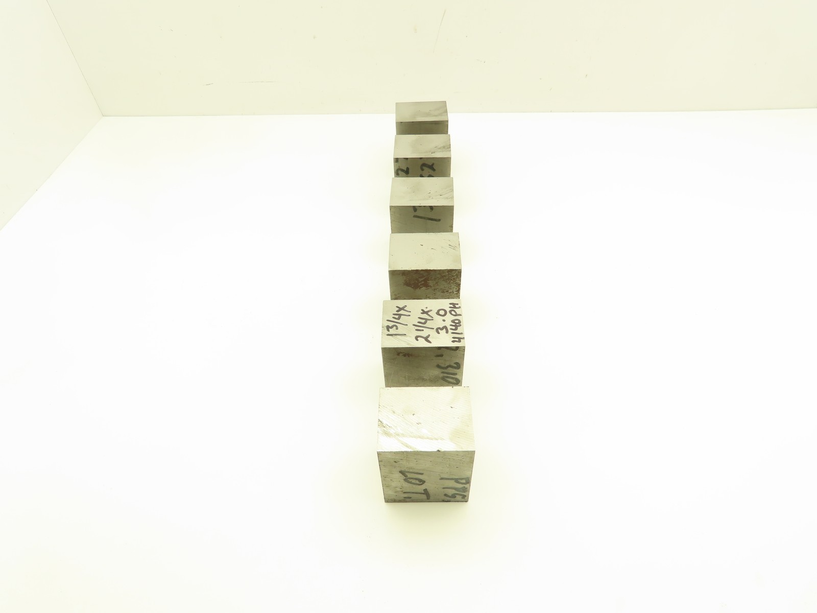 4140 PH Alloy Steel Flat Bar Stock 1-3/4″x 2-1/4″x 3″L Lot of 6