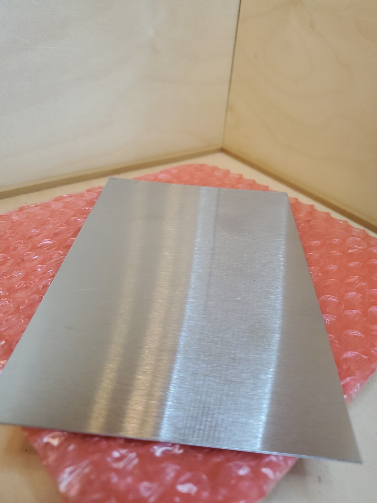 stainless steel sheet 1 piece 22 gage 6″ x 4″+- metal plate 430 welding tig mig