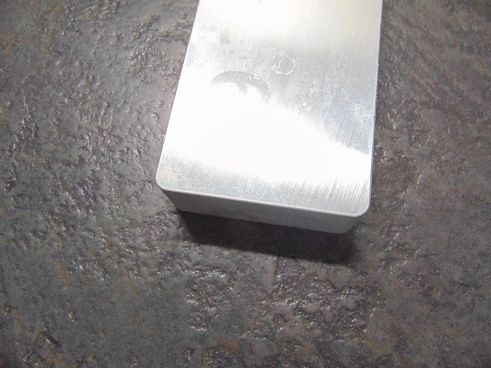 1″ thick CAST Aluminum MIC-6 Flat PLATE 2 5/8″ x 10″ long ONE INCH THICK