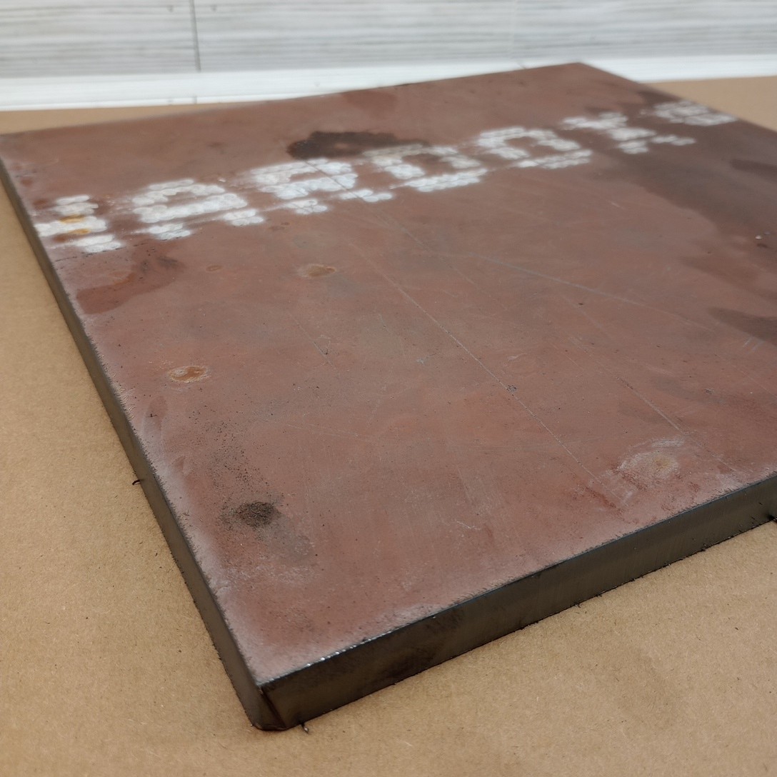1/2″ AR500 Steel Plate 12″X 12″ Hardox 500 TUF Hardened Plate .5″ Thick