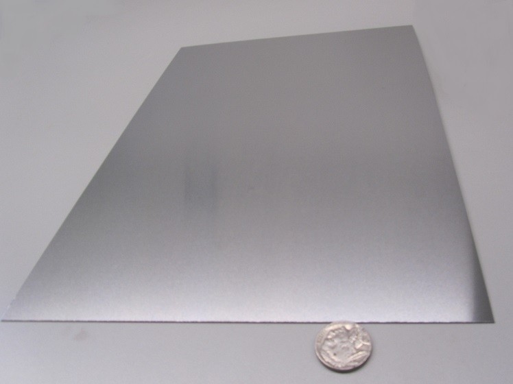 18-8 Stainless Steel Sheet, Full Hard, .020″ x 8.0″ x 12″