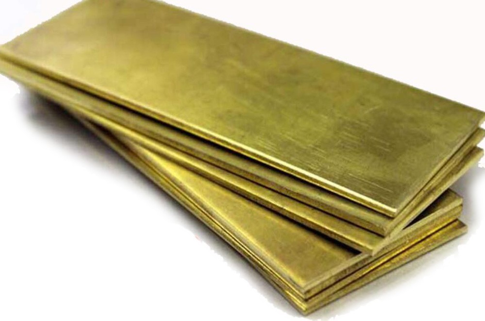 BRASS PLATE ALLOY 260 1/4″ x 2-1/2″ x 8″