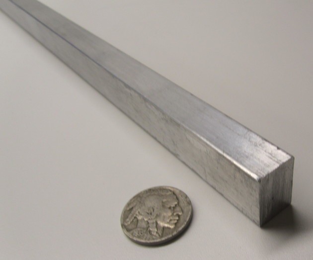 2024 T351 Aluminum Bar, 1/2″ (.500″) Thick x 3/4 Wide x 36″ Length