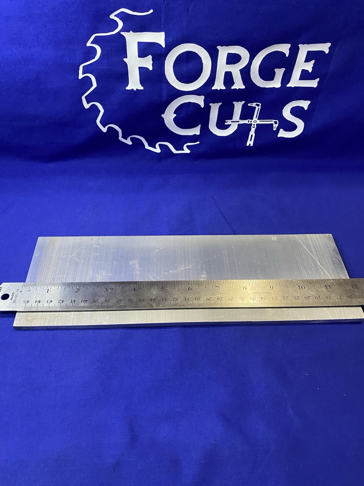 .25 X 4″ X 12″ Long 6061 T6511 solid aluminum plate flat bar stock block 1/4”